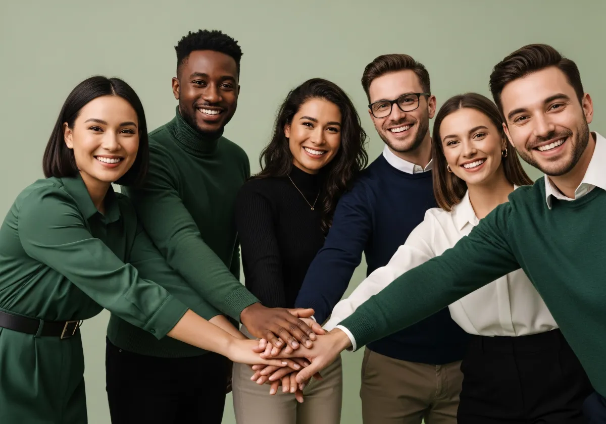 Präsentation Startup-Event im Büro